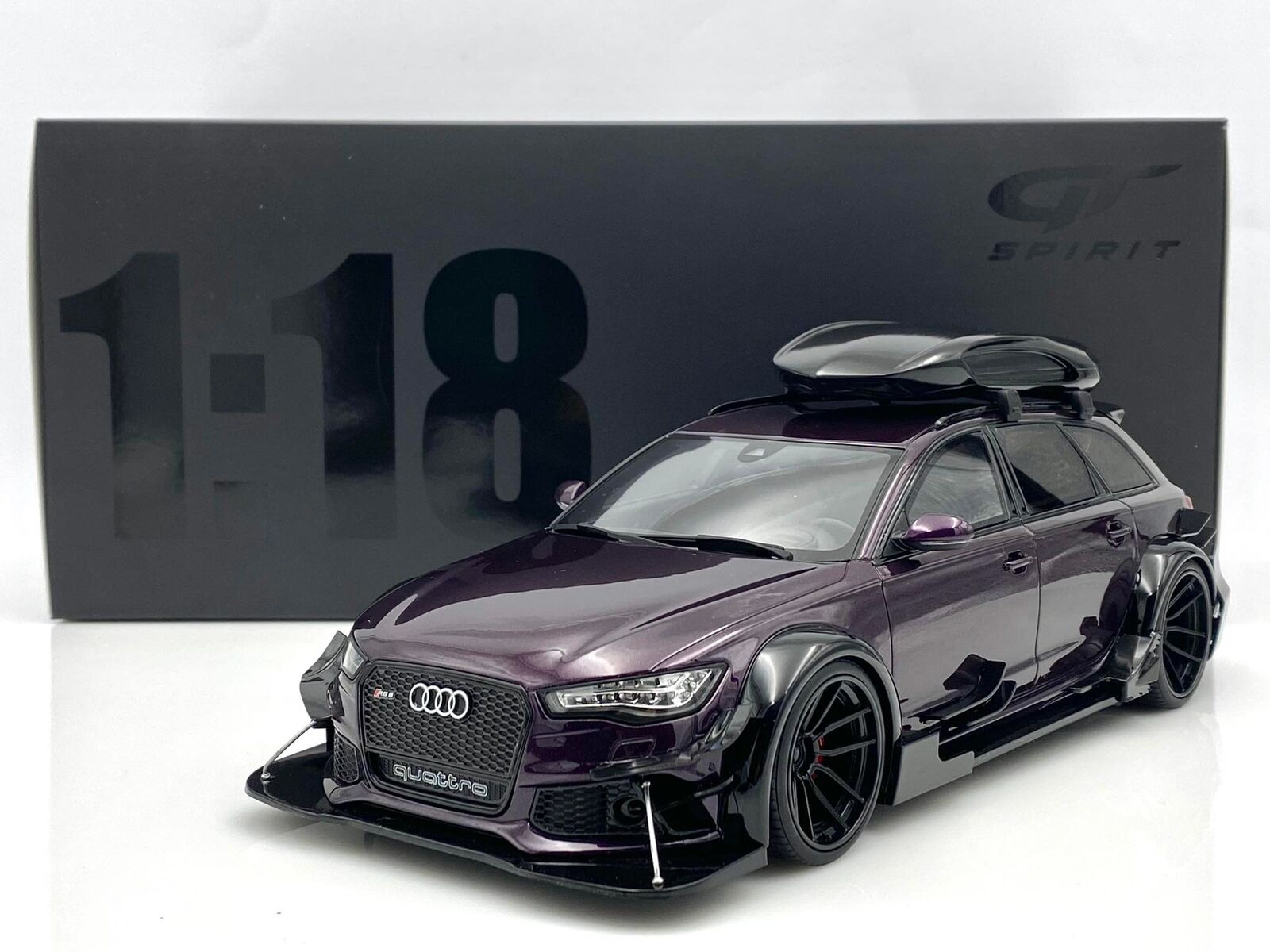 AUDI RS6 AVANT C7 1 18 LIMITED EDITION PURPLE