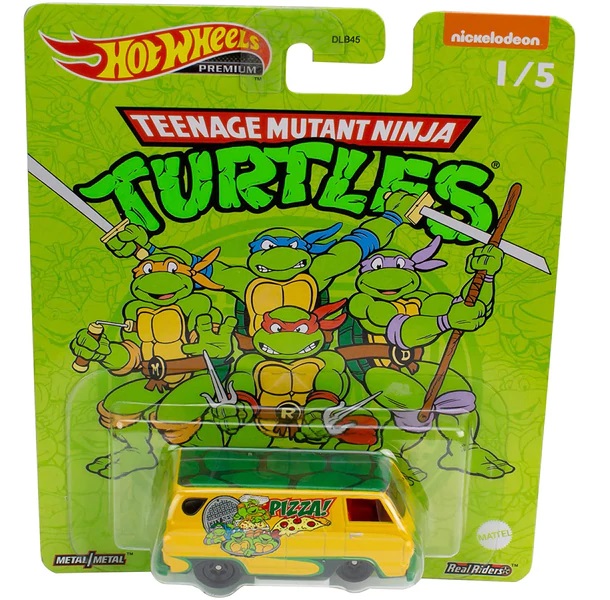HOT WHEELS TMNT DODGE A TORTUES NINJA CARS