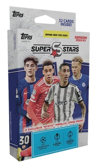 Soccer Topps Uefa Champions League Superstars Hanger Box