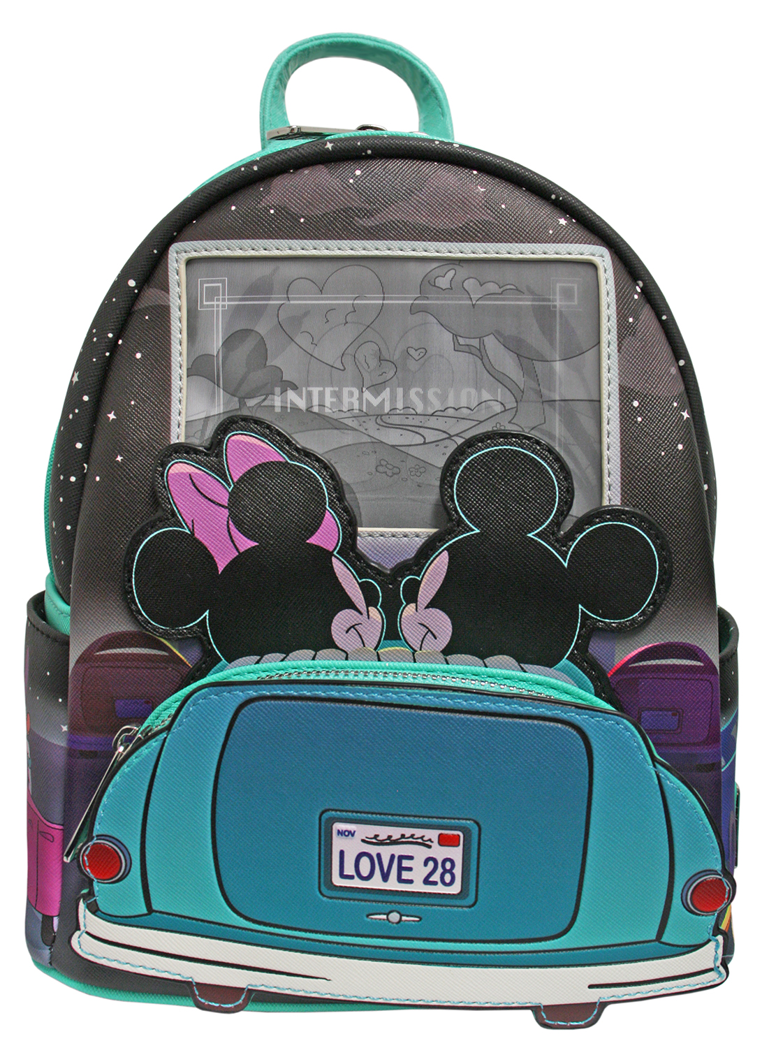 Disney Mickey Minnie Date Night Backpack Loungefly