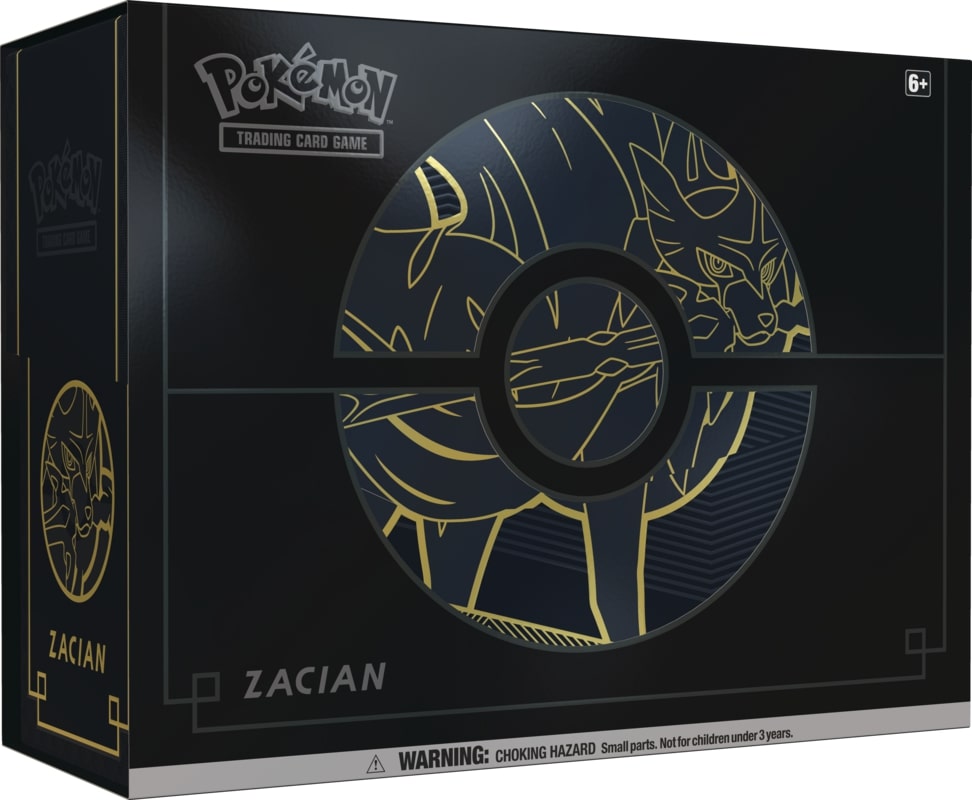 Pok Mon Elite Trainer Box Plus Zacian English Sword And Shield