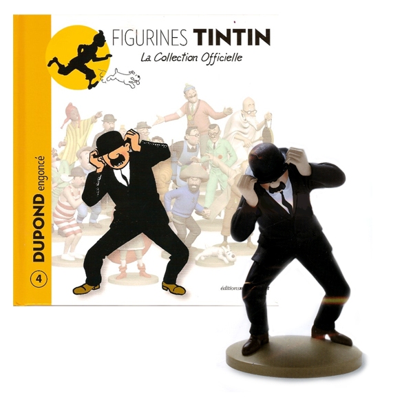 Tintin Figurine De Dupond Engonc Livret Passeport Cm La