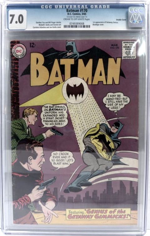 BATMAN - BATMAN #170 (1969) GRADÉ 7.0