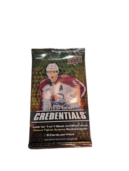 DAY6 デシク ペンミ PIER10 トレカ 未開封 12パック 2025-26 HOCKEY - UPPER DECK CREDENTIALS - HOBBY (P6/B8)