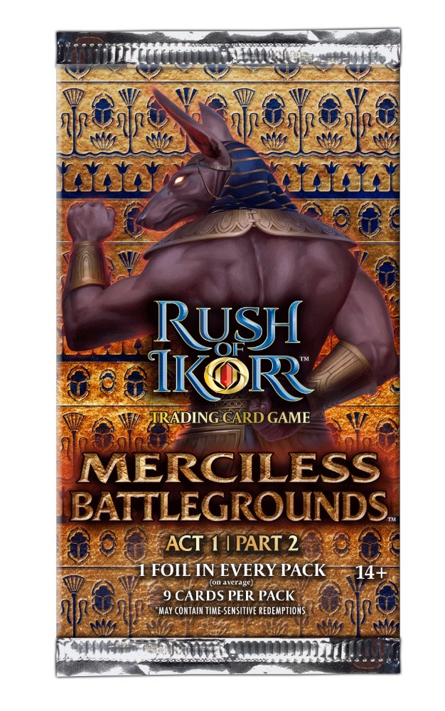 RUSH OF IKORR - ACT 1, PART 2 : MERCILESS BATTLEGROUNDS - BOOSTER PACK  (P9/B24)(ENGLISH)