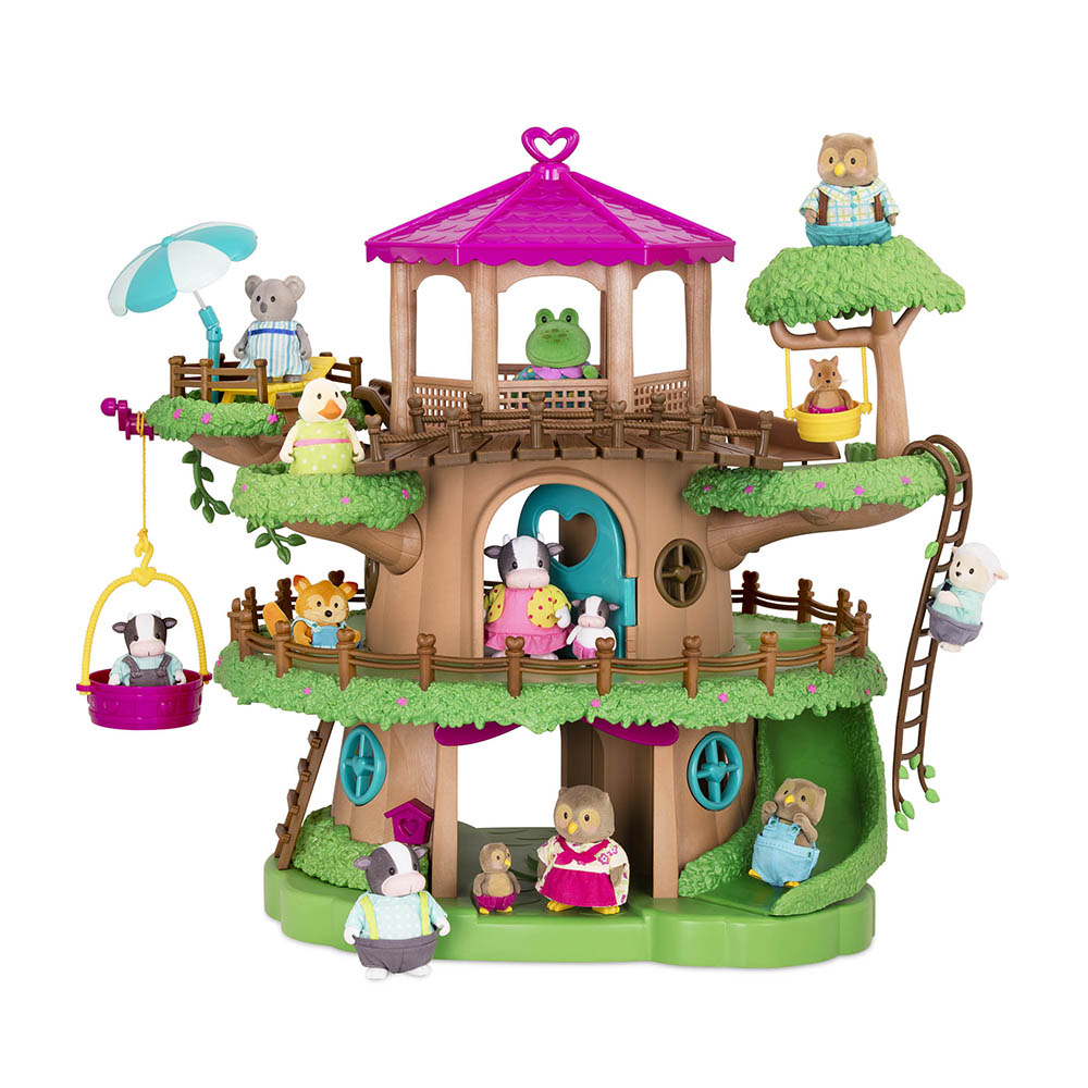 LI'L WOODZEEZ - FAMILY TREEHOUSE PLAYSET