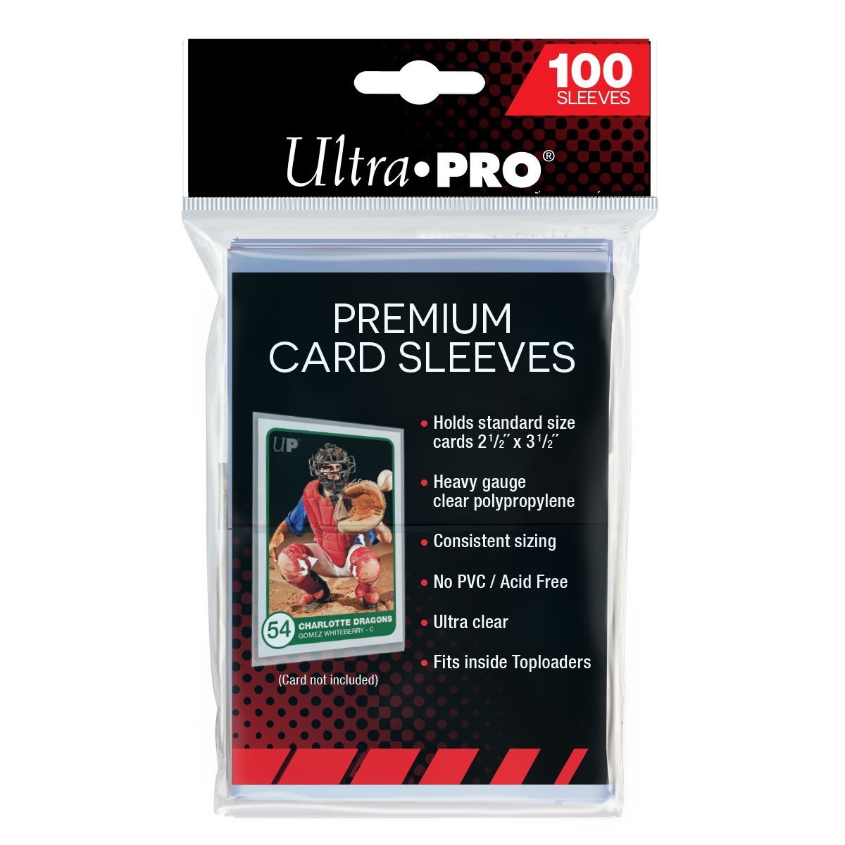 ULTRA PRO - PREMIUM STANDARD CARD SLEEVES (PACK OF 100)
