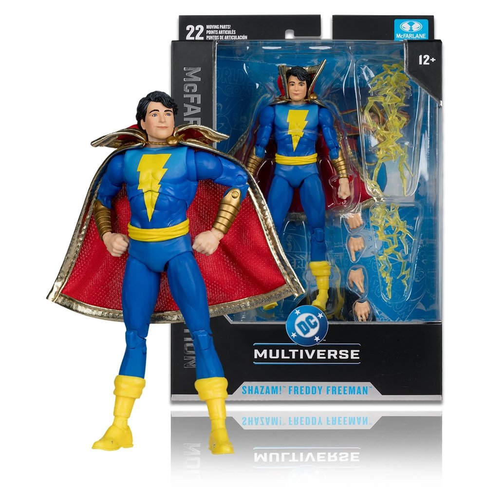 JUSTICE LEAGUE - SHAZAM! FREDDY FREEMAN FIGURE - DC MULTIVERSE