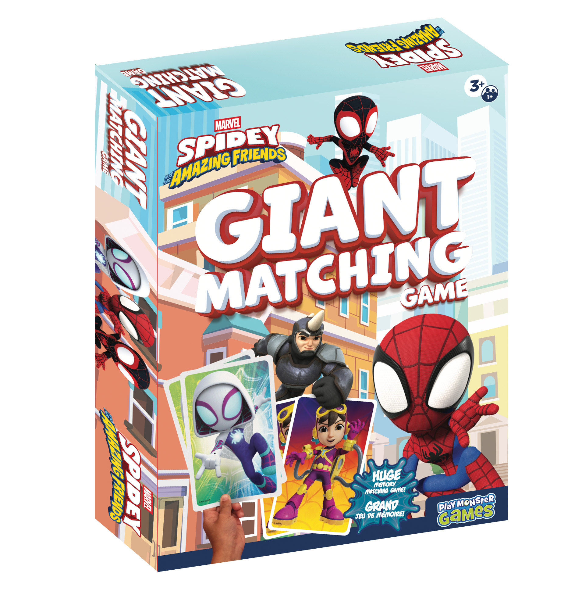 JEU DE MÉMOIRE GÉANT (MULTILINGUE)