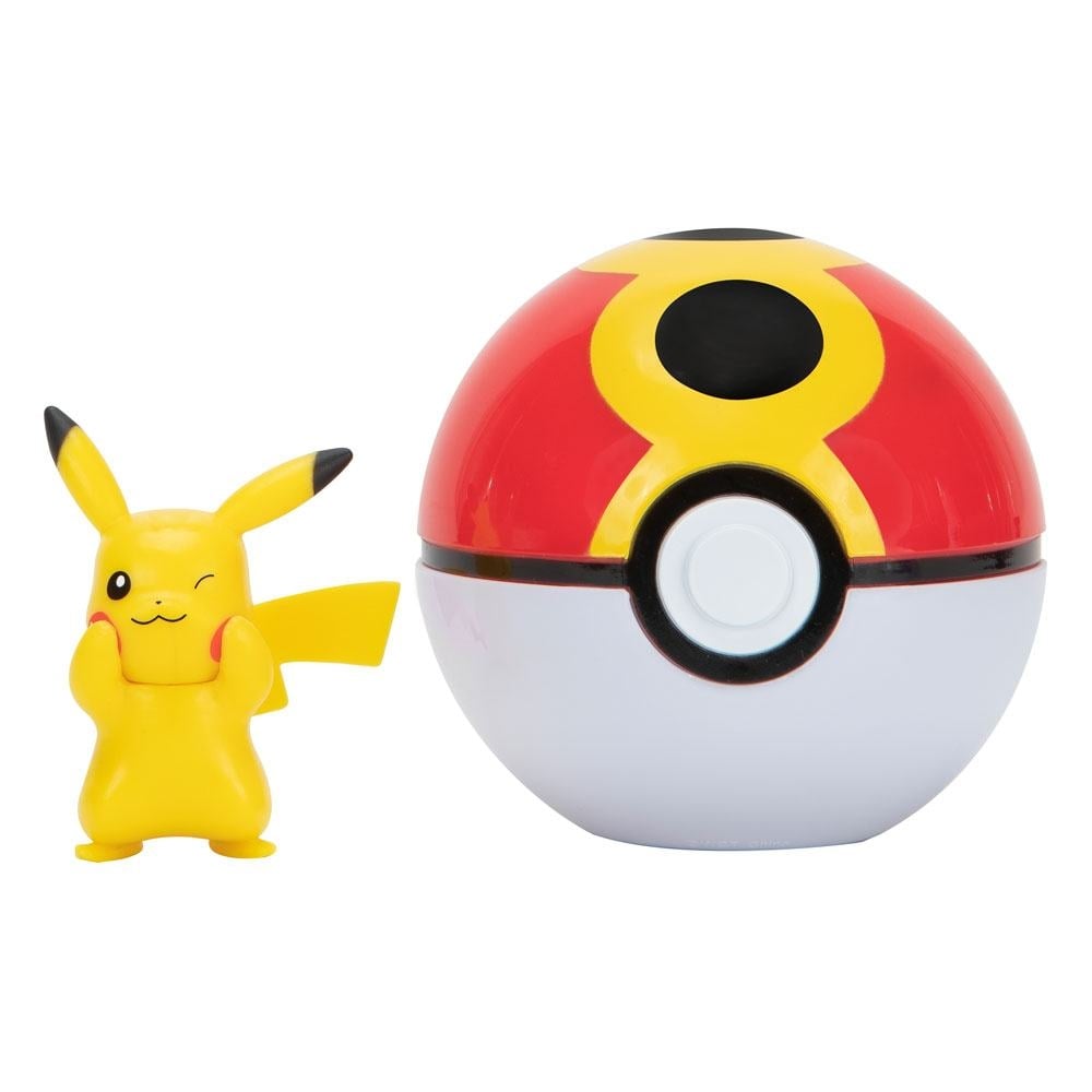 POKEMON - FIGURE & POKEBALL : PIKACHU - REPEAT BALL - BATTLE FIGURE