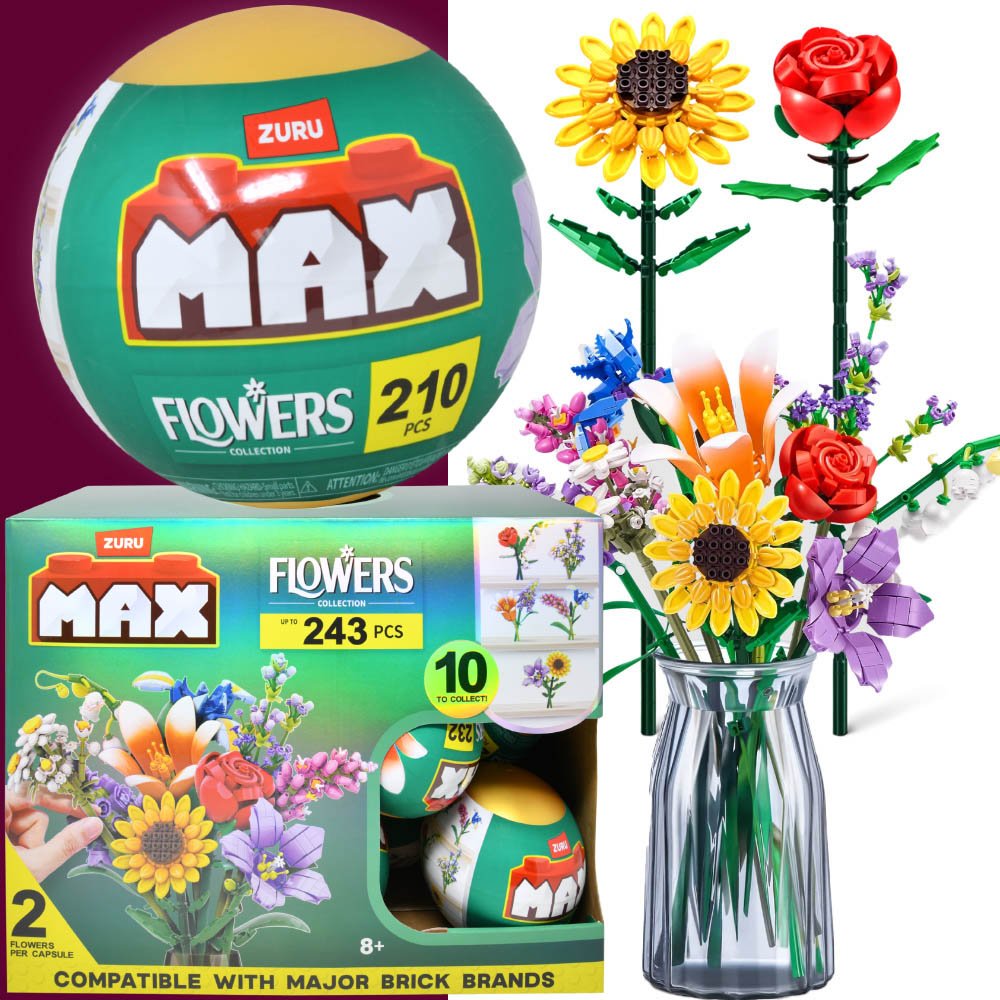 ZURU MAX - GARDEN LONG FLOWERS IN CAPSULE - ZURU 01