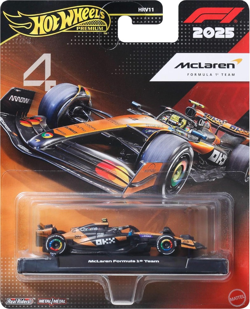 HOT WHEELS PREMIUM - MCLAREN FORMULA ONE TEAM - 1/64 #04 - FORMULA