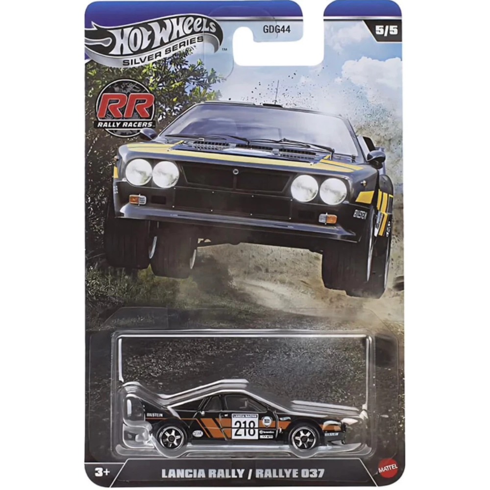 HOT WHEELS SILVER SERIES - LANCIA RALLY 037 - 1/64 5/5 - RR RALLY