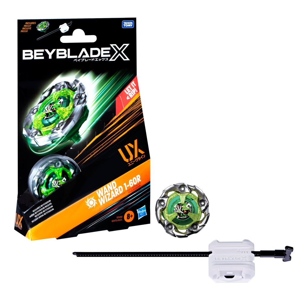 BEYBLADE - WAND WIZARD 1-60R - STARTER PACK SET - BEYBLADE X