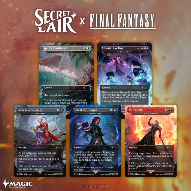 マジック：ザ・ギャザリング MTG FINAL FANTASY Secret Lair NON foil MAGIC THE GATHERING - NON FOIL - SECRET LAIR X FINAL FANTASY: GAME