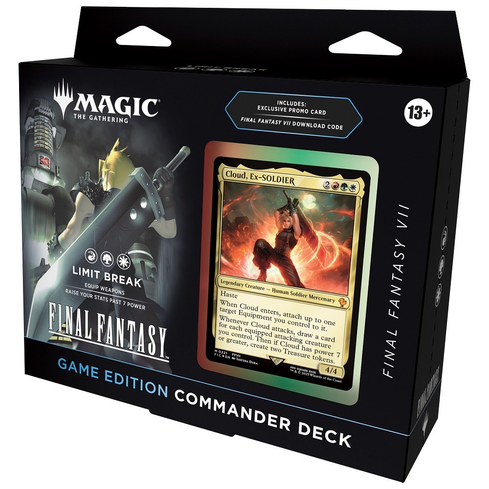 MAGIC THE GATHERING - LIMIT BREAK - COMMANDER DECK - GAME EDITION (ENGLISH)  - FINAL FANTASY