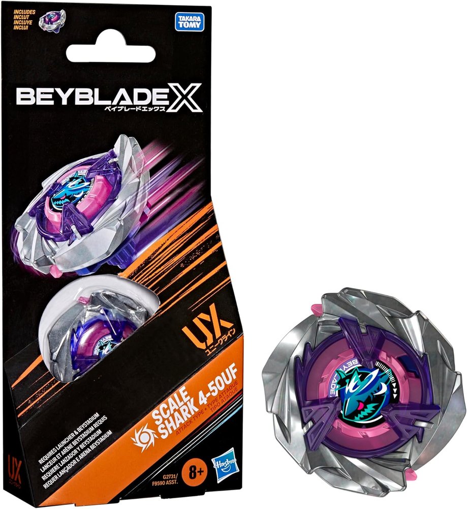 BEYBLADE - SCALE SHARK 4-50UF BOOSTER PACK SET - BEYBLADE X G2731