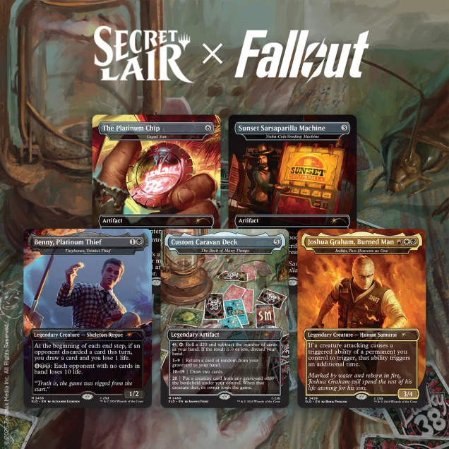 MAGIC THE GATHERING - NON FOIL - SECRET LAIR X FALLOUT®: WELCOME