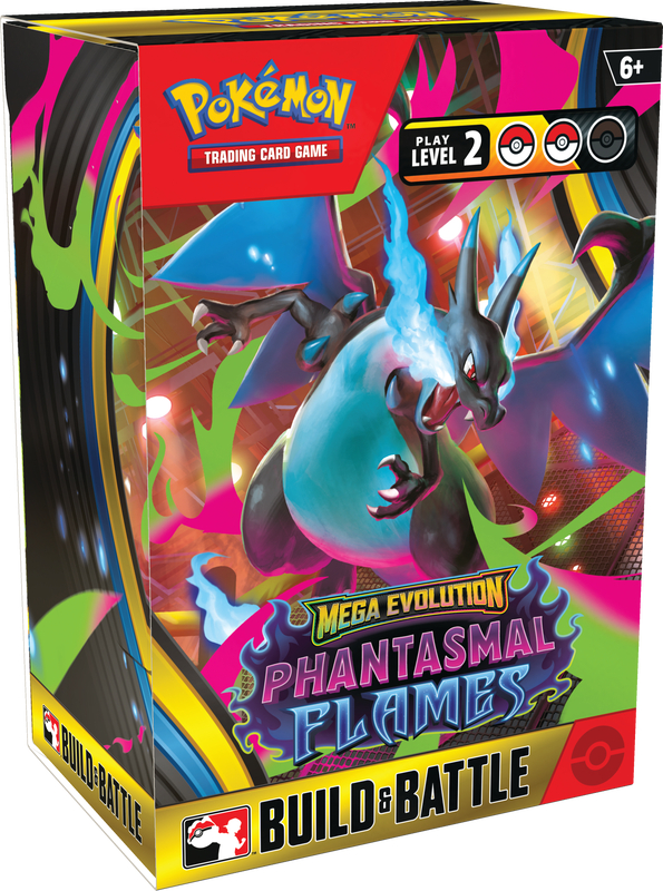 POKEMON - PHANTASMAL FLAMES - BUILD & BATTLE BOX (ENGLISH) ME02