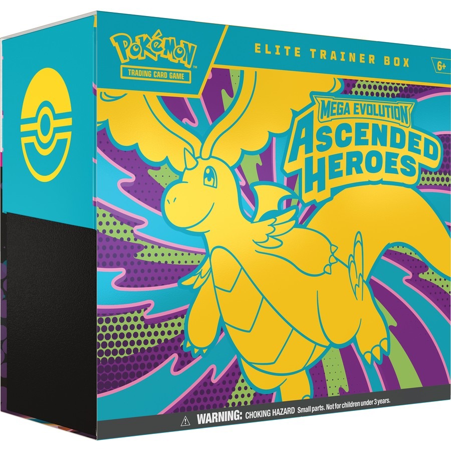 POKEMON - ASCENDED HEROES - ELITE TRAINER BOX (ENGLISH) ME2.5