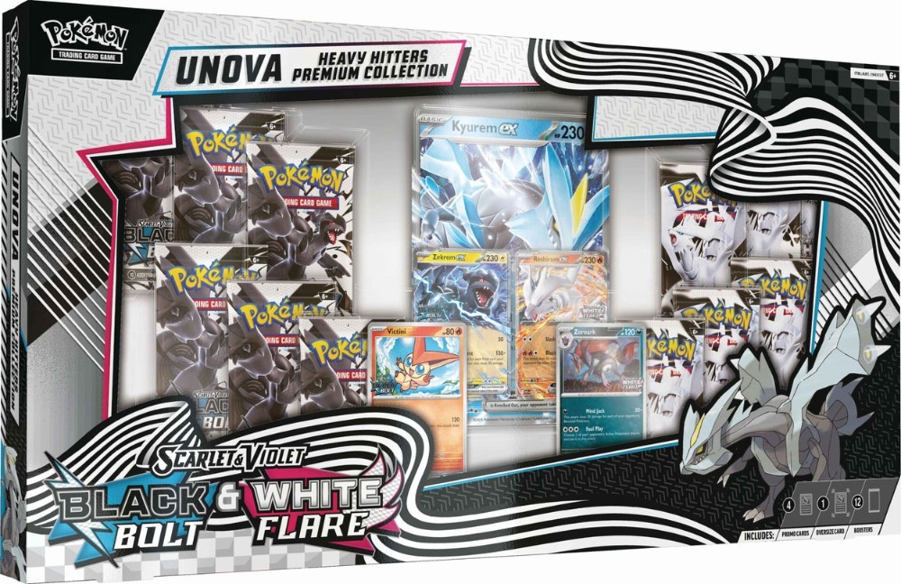 pokemon black bolt and white flare booster box english Pokémon TCG: White Flare & Black Bolt Products [English] – Holo Horse Games  LLC main image 0