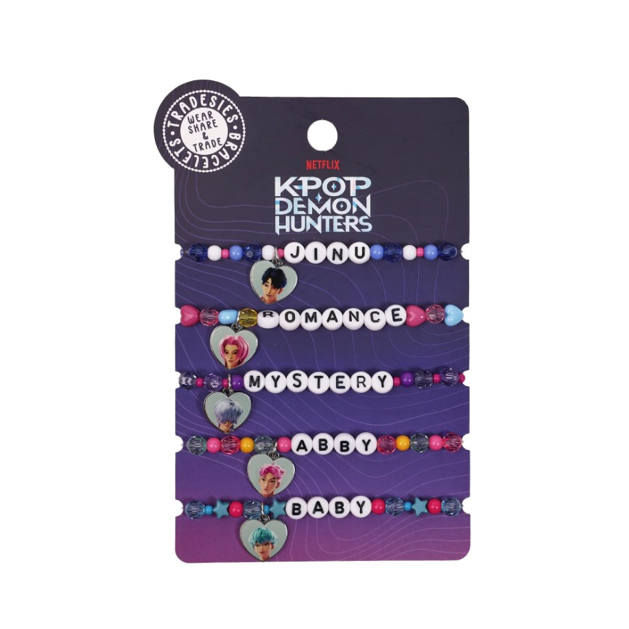 K-Pop Inspired Armband Set – 2 Demon Hunter Style Bracelets Voor Fans | Stoere Kpop Sieraden