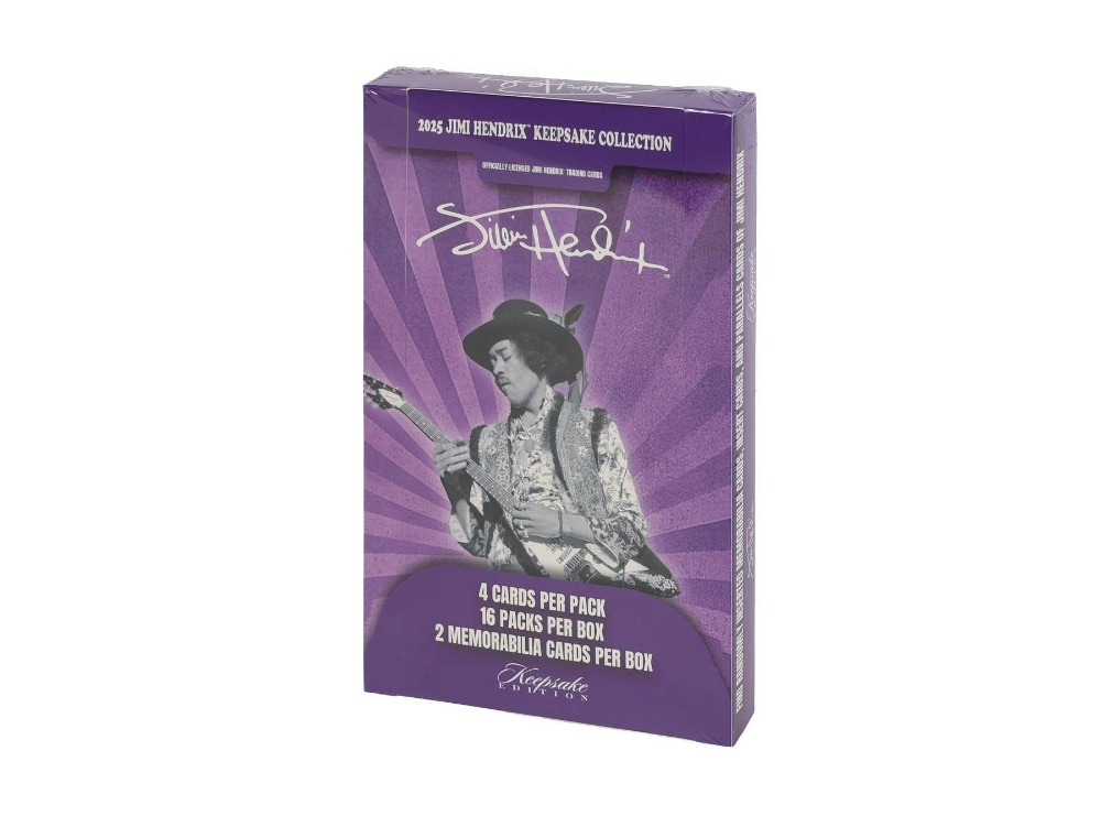 SUPER PRODUCTS - KEEPSAKE JIMI HENDRIX PREMIERE EDITION - HOBBY BOX