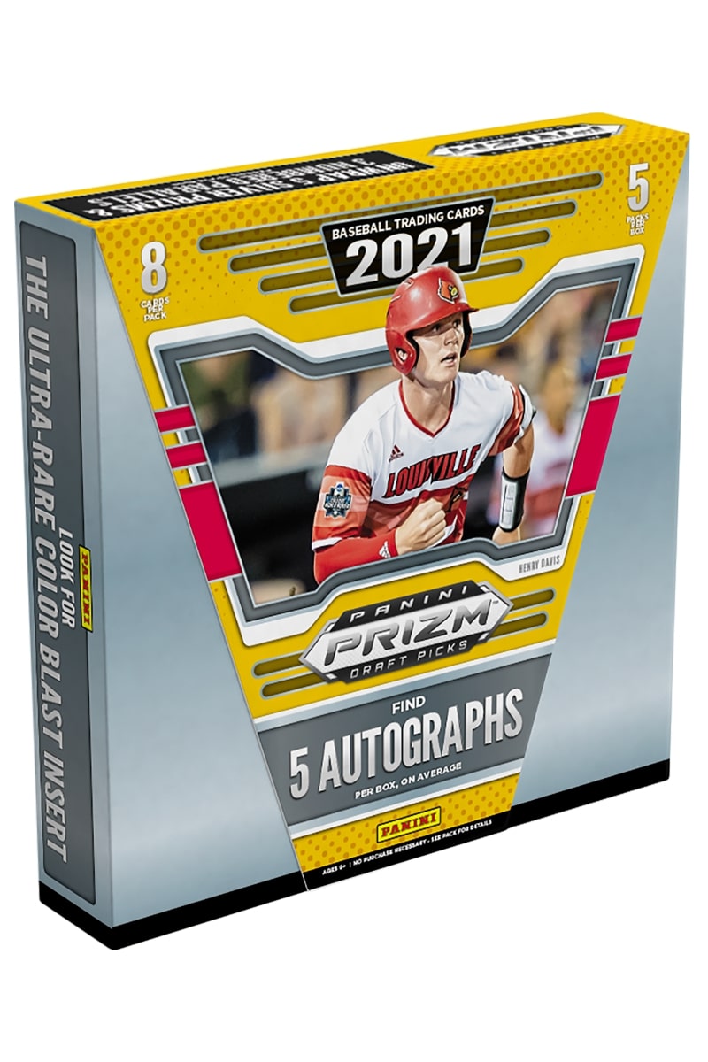 MLB 2021 Box パニーニ プリズム 野球 カード メガボックス BP - Box ...