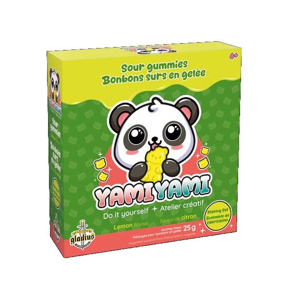 菓子 yumyum YAMI YAMI - SOUR GUMMIES LEMON FLAVOUR - DO IT YOURSELF