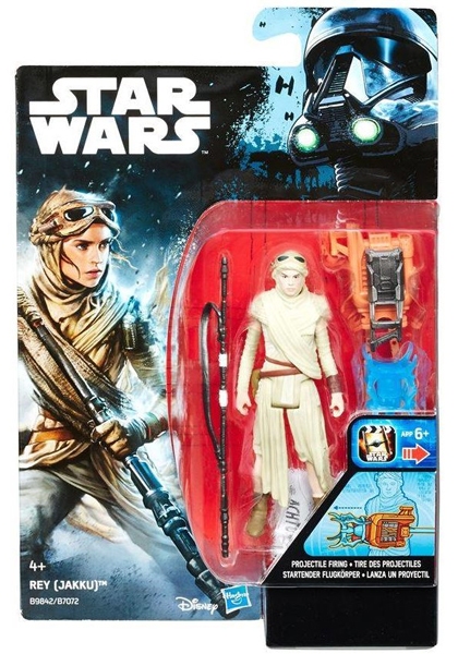 STAR WARS - REY (JAKKU) FIGURE WITH ACCESSORIES - THE FORCE AWAKENS