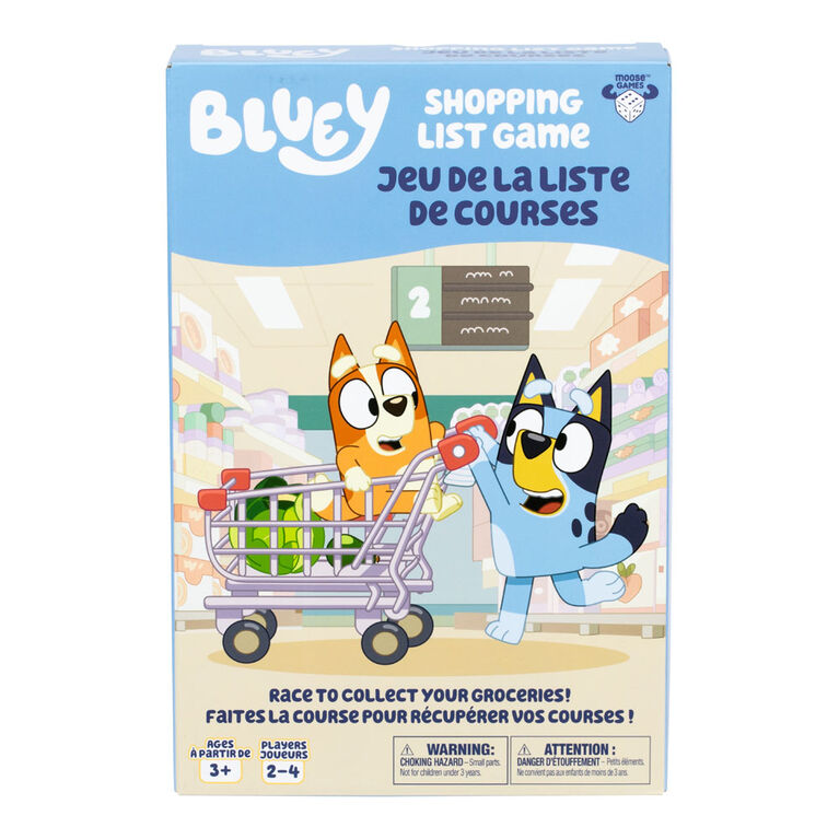 JEU DE LA LISTE DE COURSES (MULTILINGUE)