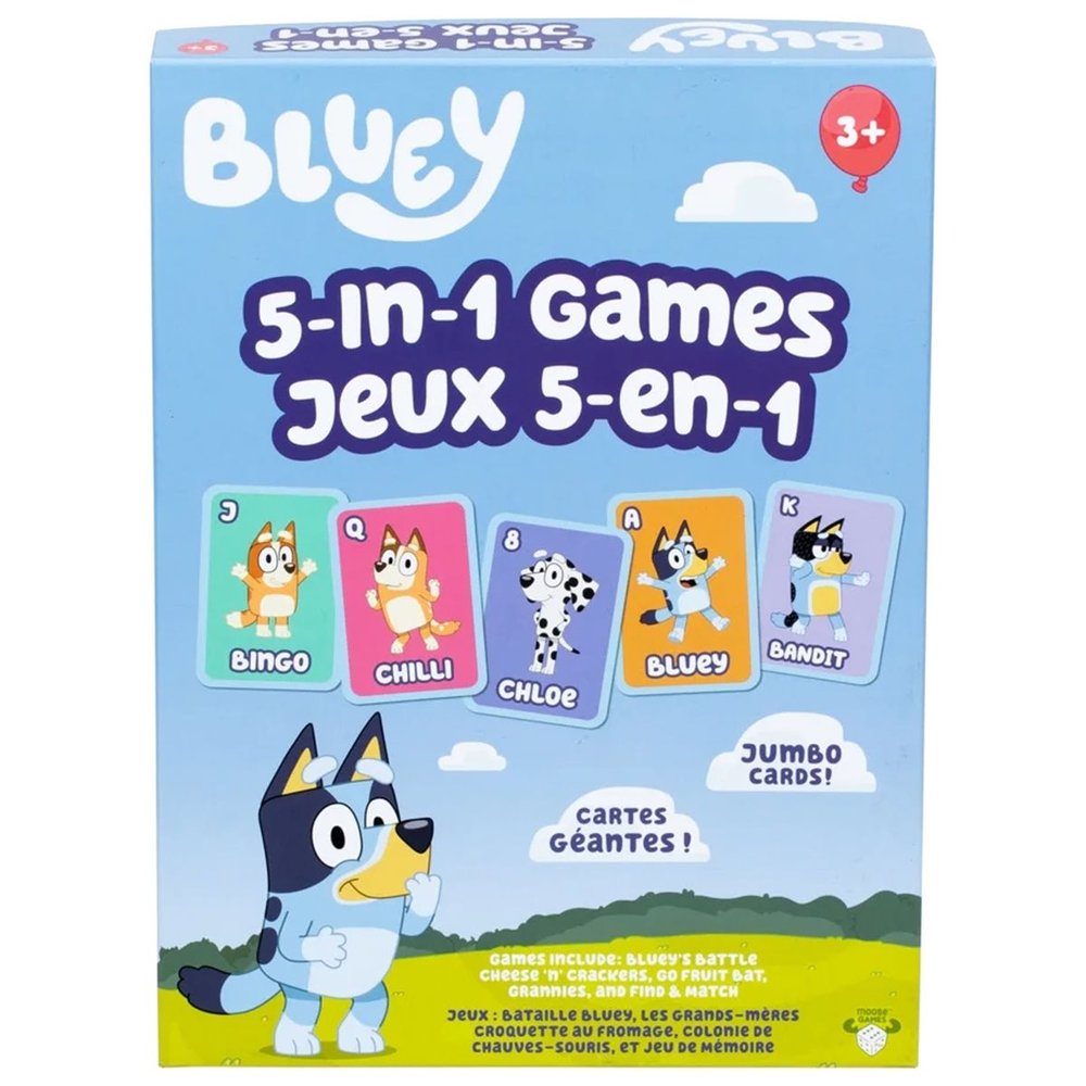 JEUX 5 EN 1 (BILINGUE)
