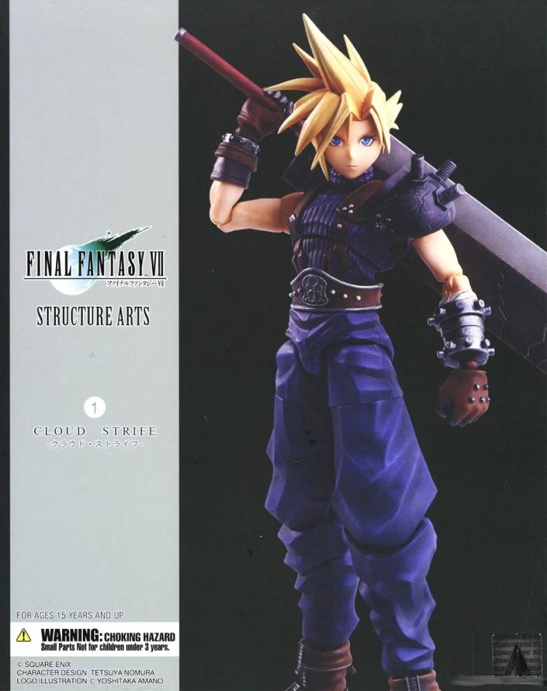FINAL FANTASY - FINAL FANTASY VII - CLOUD STRIFE - STRUCTURE ARTS