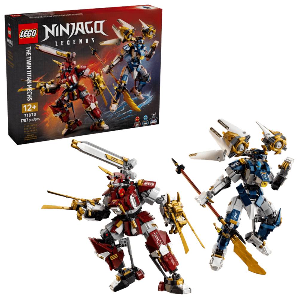 NINJAGO - THE TWIN TITAN MECHS (1707 PIECES) 71870
