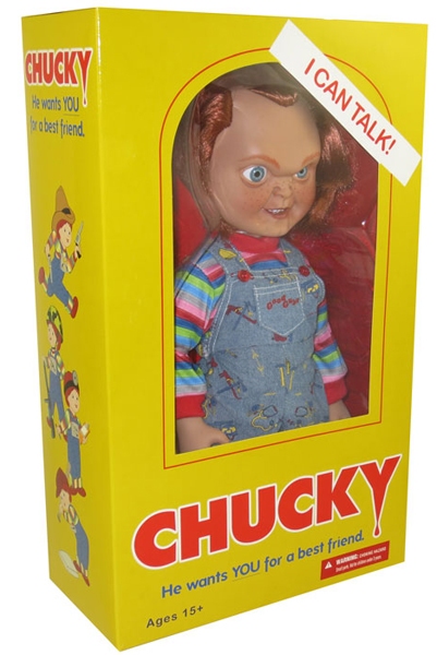 Mezco Toys Chucky - Child's Play 2 - Poupée parlante Designer Series 38cm :  : Jeux et Jouets