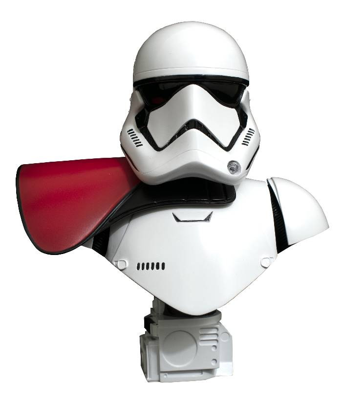 STAR WARS - FIRST ORDER STORMTROOPER OFFICER RESIN BUST - 1:2 SCALE