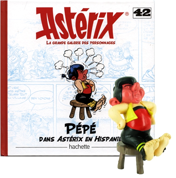 Statuette Astérix – Rosaépine N°36, Collection La Grande Galerie Des Personnages