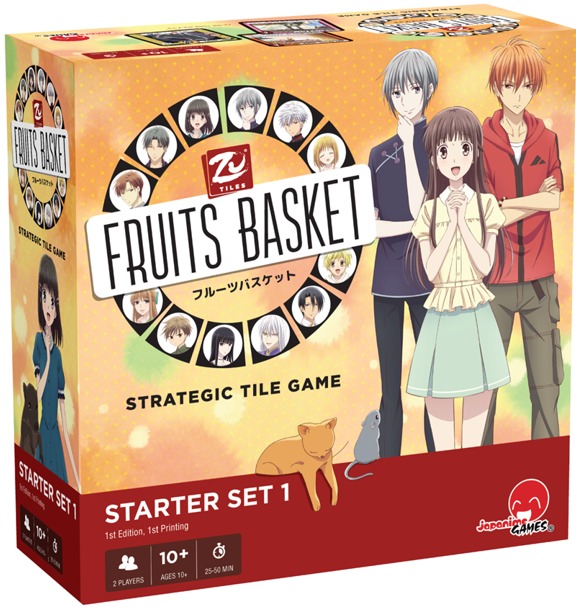 ZU TILES: FRUITS BASKET - THE ZODIAC SET 1 - STARTER SET (ENGLISH)
