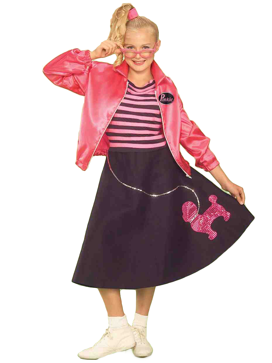 50'S - POODLE SKIRT COSTUME (TEEN - ONE SIZE)