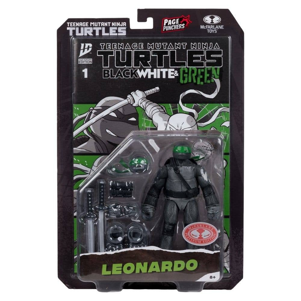 TEENAGE MUTANT NINJA TURTLES - LEONARDO FIGURE WITH COMIC - PAGE