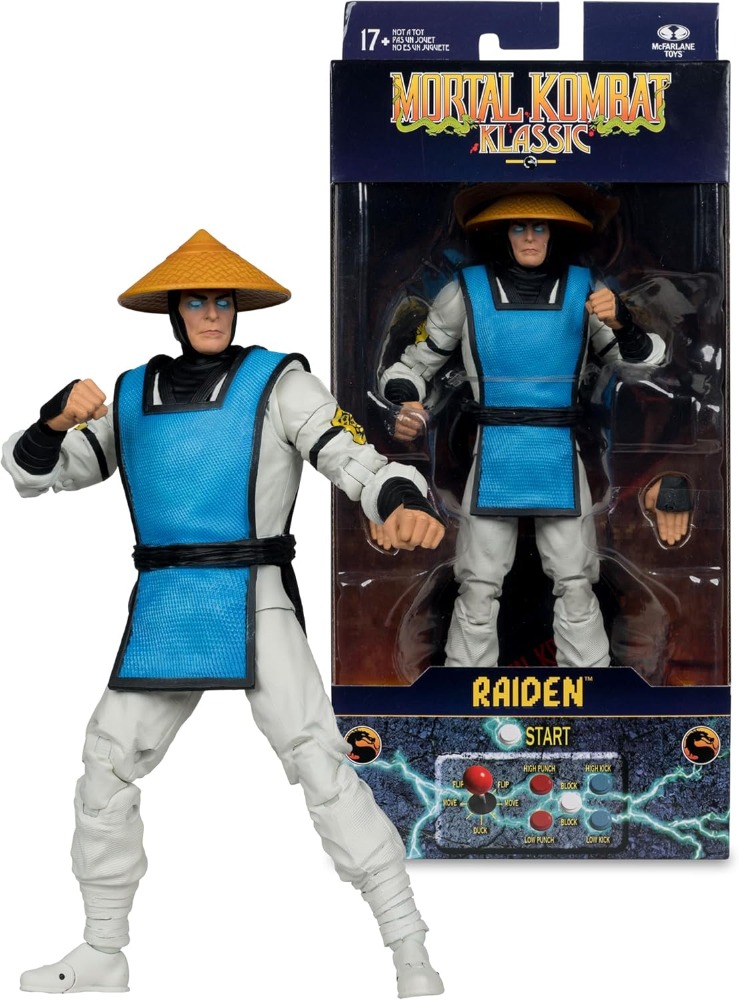 MORTAL KOMBAT - RAIDEN FIGURE - KLASSIC SERIES - MCFARLANE TOYS