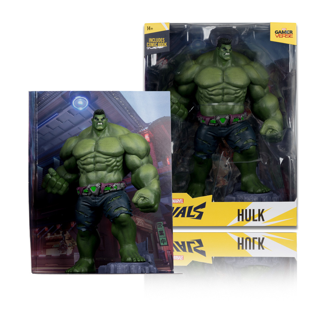 MARVEL - RIVALS HULK WITH COMIC BOOK - 1/6 - MCFARLANE TOYS