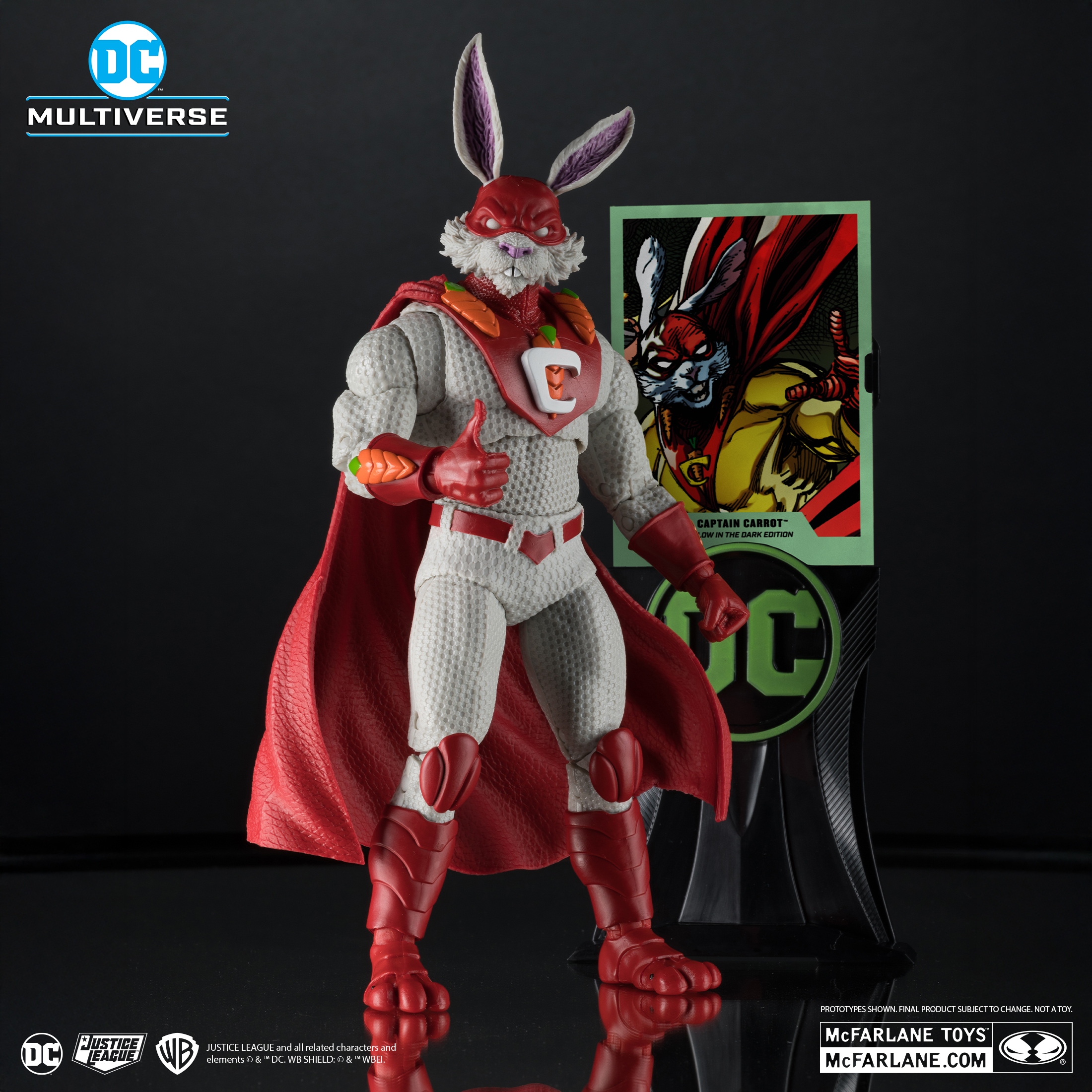 JUSTICE LEAGUE - CAPTAIN CARROT FIGURE (JUSTICE LEAGUE INCARNATE