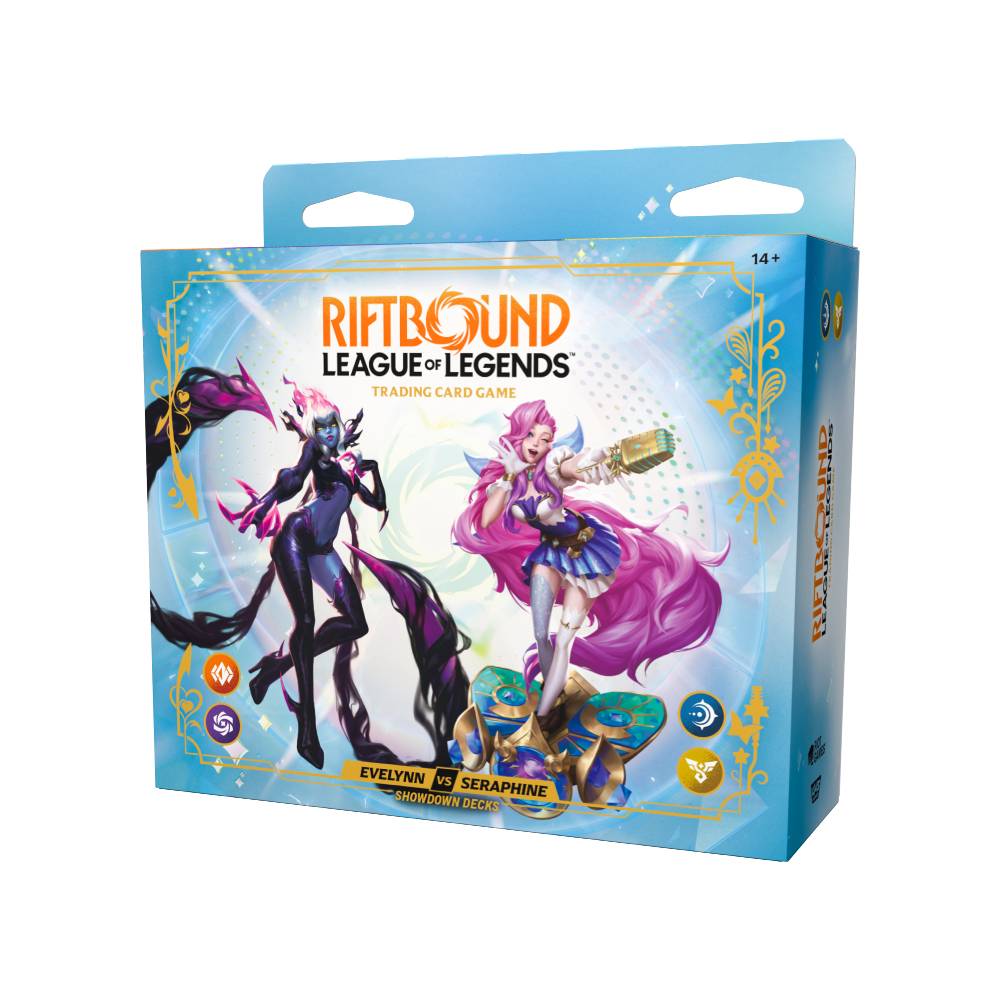 RIFTBOUND LEAGUE OF LEGENDS - SHOWDOWN DECK - EVELYN VERSUS SERAPHINE ...