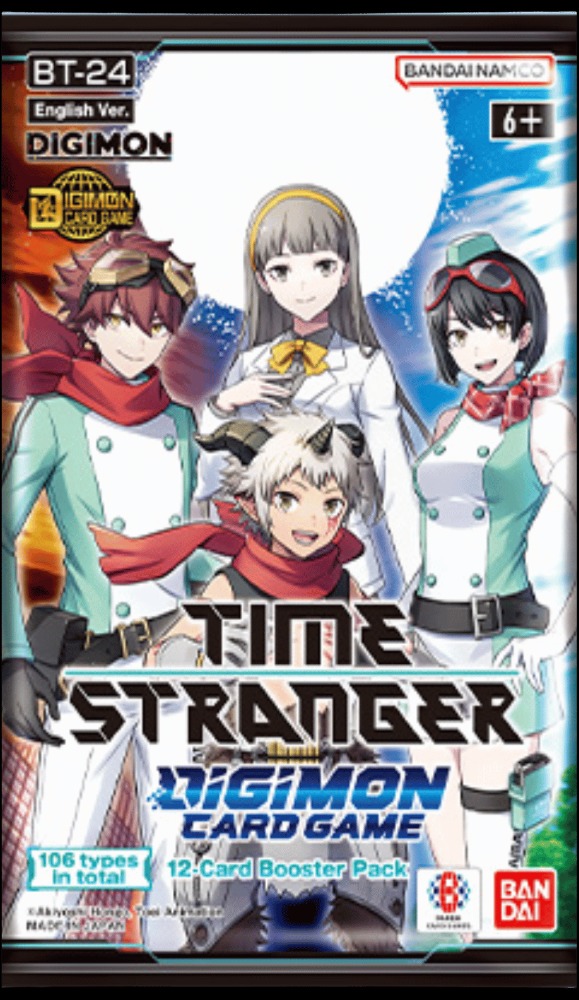 DIGIMON CARD GAME - TIME STRANGER - BOOSTER PACK (P12/B24)(ENGLISH