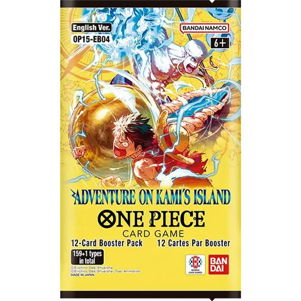 ONE PIECE CARD GAME - ADVENTURE ON KAMI'S ISLAND - BOOSTER PACK  (P12/B24)(ENGLISH) OP15-EB04