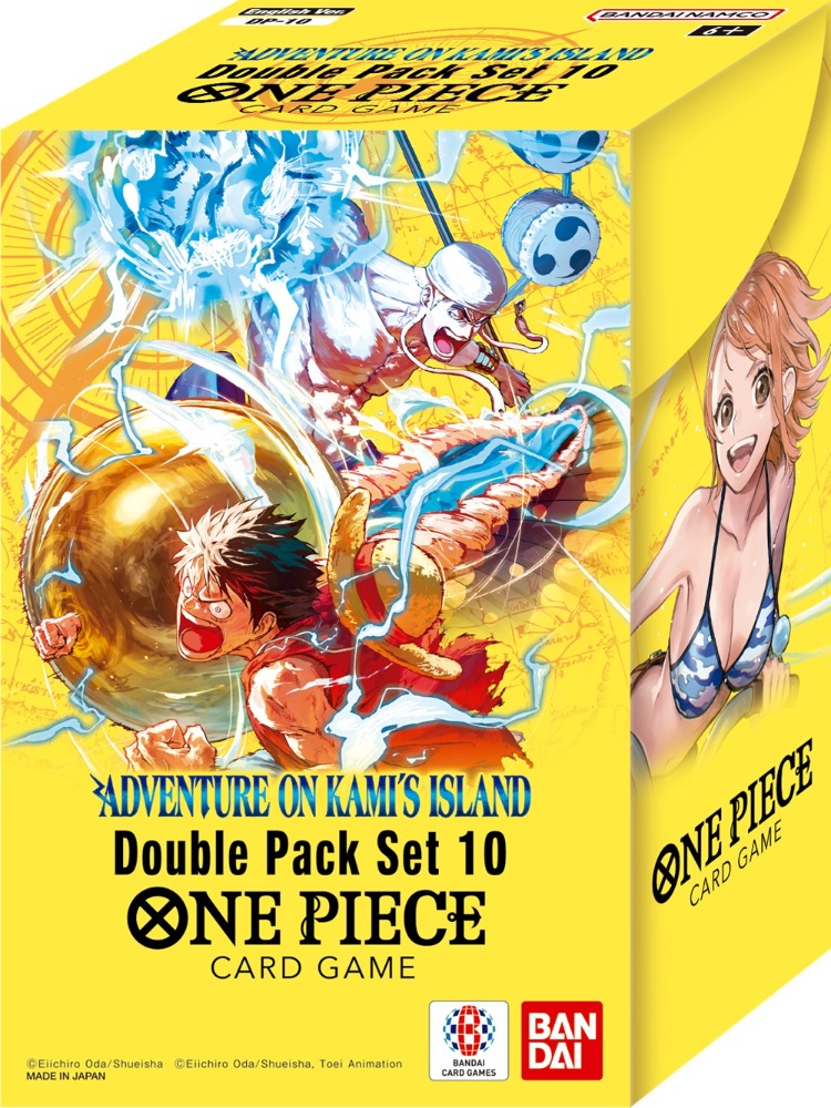 ONE PIECE CARD GAME - ADVENTURE ON KAMI'S ISLAND - DOUBLE PACK SET