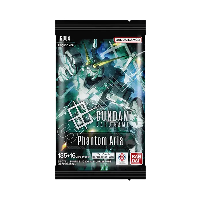 GUNDAM CARD GAME - PHANTOM ARIA - BOOSTER PACK (P12/B24)(ENGLISH) GD04
