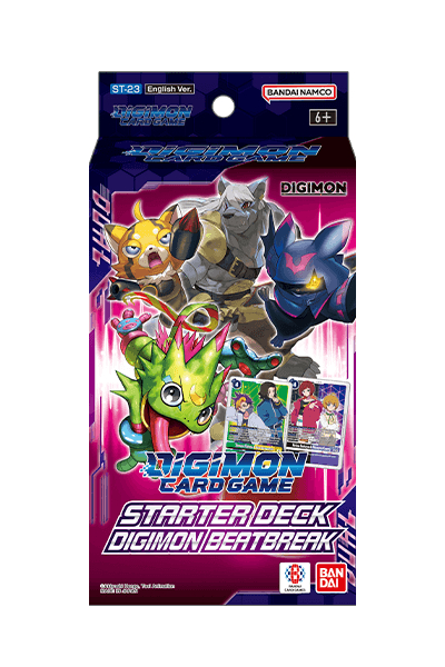 DIGIMON CARD GAME - STARTER DECK - DIGIMON BEATSTREAK (ENGLISH) ST-23
