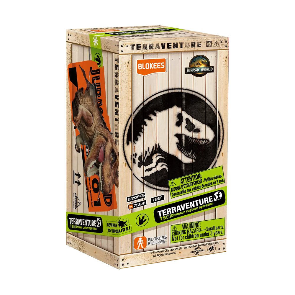 JURASSIC PARK - BLIND BOX MINI MODEL KIT - JURRASSIC WORLD